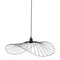 Suspension Ombrelle ajourée 66 x 52 x 24 cm métal noir - OSTARIA