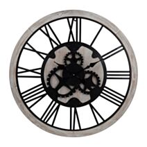 Horloge Métal/MDF Time Ø79cm