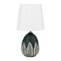 Lampe céramique en Céramique Sores Vert Olive Mat 20x20x38cm 220V 60W