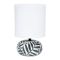 Lampe céramique en Céramique Monta Noire 24,5x15x15cm 220V 40W