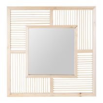 Miroir Evasion Naturel Bambou Ø70cm 