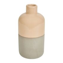 Vase décoratif céramique D9 x H17 vert mat - OSTARIA