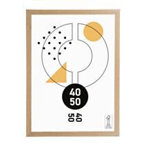 Cadre photo Milan naturel 40 x 50 cm - OSTARIA