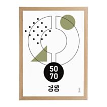 Cadre photo Milan naturel 50 x 70 cm - OSTARIA