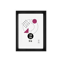 Cadre photo Emma noir 18 x 24 cm - OSTARIA