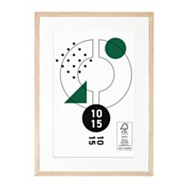 Cadre photo Noah bois/blanc 10 x 15 cm - OSTARIA