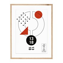 Cadre photo Noah bois/blanc 13 x 18 cm - OSTARIA