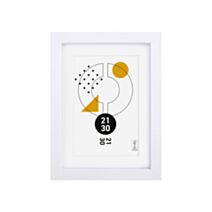 Cadre photo Rita blanc 21 x 30 cm - OSTARIA