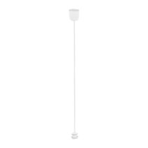 Cordon électrique suspension Lum&Co Simple blanc 80 cm