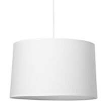 Suspension Cylindrique Blanche  ∅ 35 cm - OSTARIA