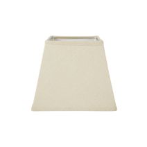 Abat-jour carré 15 x 15 x 12,5 cm lin - OSTARIA
