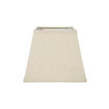 Abat-jour carré 15 x 15 x 12,5 cm lin - OSTARIA