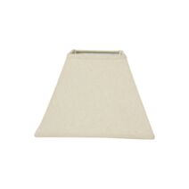 Abat-jour carré 20 x 20 x 14 cm lin - OSTARIA