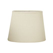 Abat-jour ovale 20,5 x 20,5 x 15 cm lin - OSTARIA