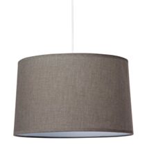 Suspension Cylindre Gris Ø45cm