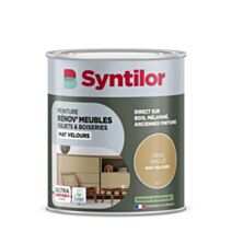Peinture Renov meubles et objets orge grillé velours 1L - SYNTILOR