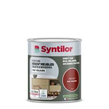 Peinture Renov meubles et objets grenat mat velours 0,25L - SYNTILOR