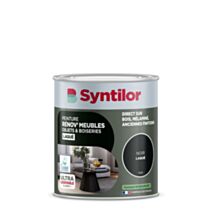Peinture Renov meubles et objets noir laqué 0,25L - SYNTILOR