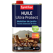 Huile Ultra Protect Mobilier de Jardin Naturel 1L - SYNTILOR