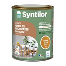 Vernis Meubles et Boiseries Biosourcé* Nature Protect® 0.25L chêne clair - SYNTILOR