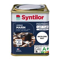 Vernis marin 0.25L incolore mat - SYNTILOR