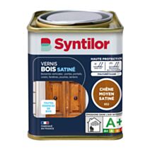 Vernis BSC satiné 0.25L chêne moyen - SYNTILOR