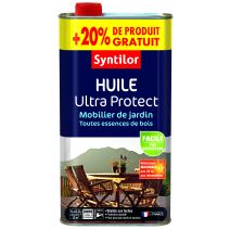 Huile ultra protect 1L + 20% teinte teck - SYNTILOR