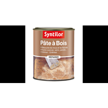 Pâte à bois 500g chêne foncé SYNTILOR