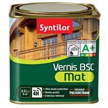 Vernis BSC mat 0.5l chene clair - SYNTILOR