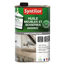 Huile pour meuble et boiserie Nature Protect Incolore 0,5L - SYNTILOR