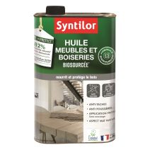 Huile pour meuble et boiserie Nature Protect Chêne 0,5L - SYNTILOR
