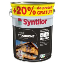 Lasure Xylodhone ultra hautes performances Incolore mat 5L+20% - SYNTILOR