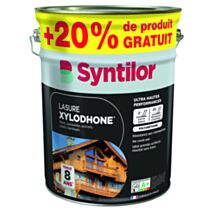 Lasure Xylodhone ultra hautes performances Incolore mat 5L+20% - SYNTILOR