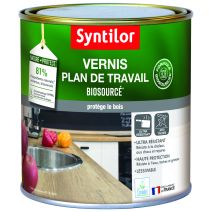 Vernis plan de travail biosourcé Nature Protect® 0,5L chêne clair satiné - SYNTILOR
