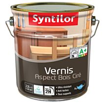 Vernis aspect bois cire chene clair 2.5l - SYNTILOR