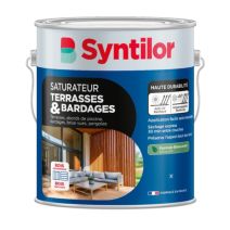 Saturateur 2en1 Terrasses & Bardages Chêne Mat 5L - SYNTILOR