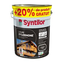 Lasure Xylodhone ultra hautes performances 5L +20% gris anthracite - SYNTILOR