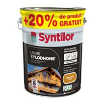 Lasure Xylodhone ultra hautes performances 5L +20% chêne naturel - SYNTILOR