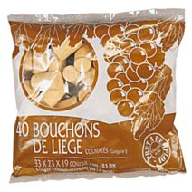40 Bouchons Coniques Colmatés - DUHALLE