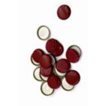 Lot de 200 Capsules Couronne en Métal Rouge Ø 29 mm pour Bouteilles Champenoises - DUHALLE