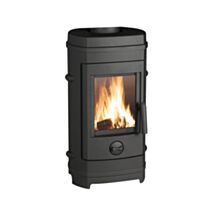 Poêle à bois vertical Remilly 4,5-10,5kW bûches 34cm - INVICTA