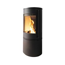 Poêle à Bois fonte Altara 7kW Bûches 33cm – INVICTA