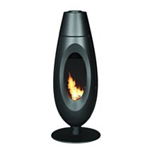 Poêle à bois Vertical Ovatio 3-7,5kW Bûches 32cm - INVICTA