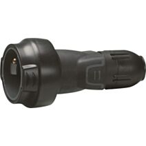 Prolongateur 2pôles+terre fr caoutchouc à verrouillage