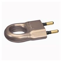 Fiche plastique 2P 6A avec anneau d'extraction bronze - LEGRAND