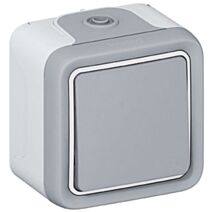 Interrupteur simple plexo apparent 10a - LEGRAND