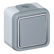 Poussoir simple plexo apparent 10a - LEGRAND