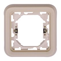 Support 2postes blanc avec griffes plexo à composer