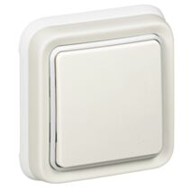 Interrupteur ou va-et-vient plexo complet encastré blanc - LEGRAND