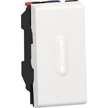 Va et vient 10ax à voyant (1 module)